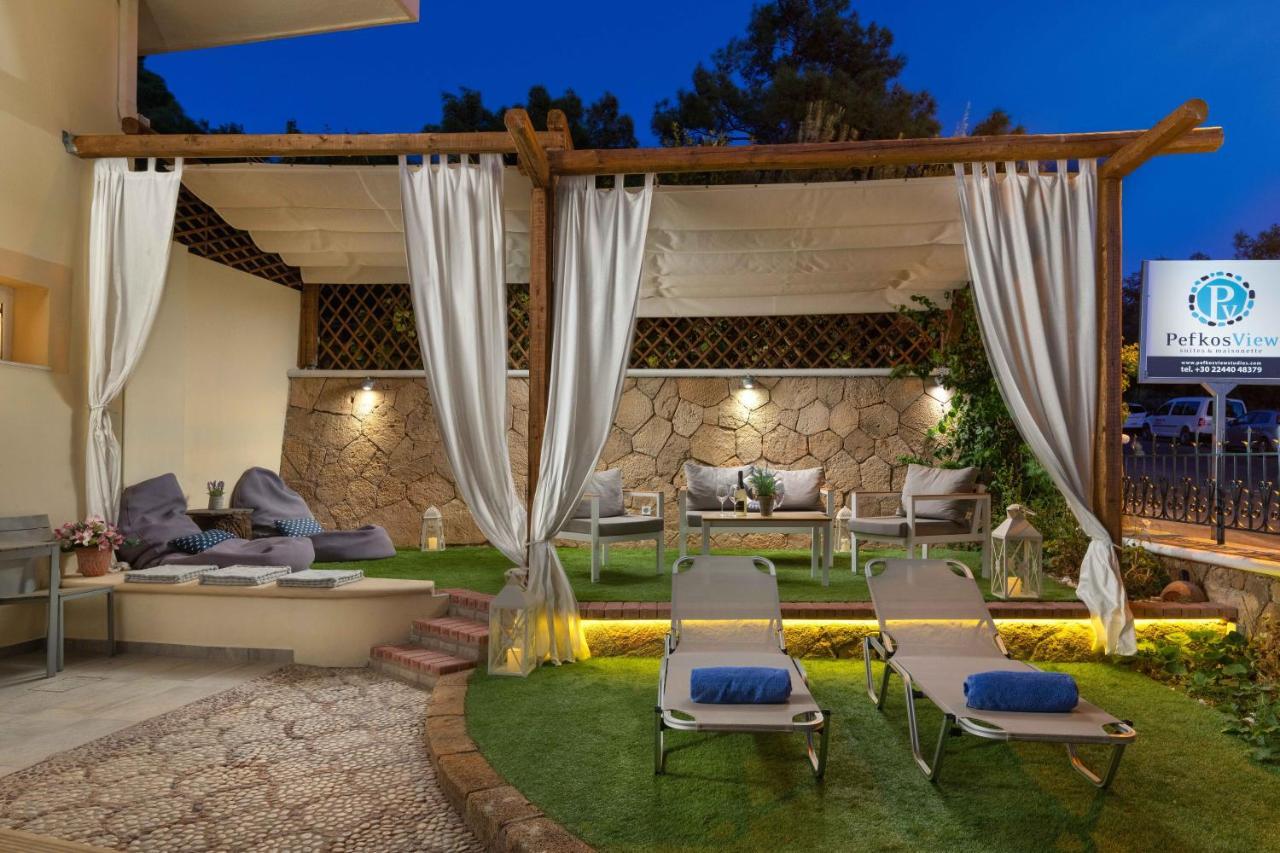 Pefkos View Suites & Maisonette Pefki Dış mekan fotoğraf